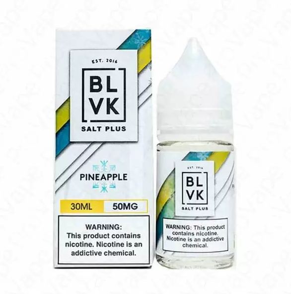 Líquido Pineapple ICE - SaltNic / Salt Nicotine PLUS - BLVK